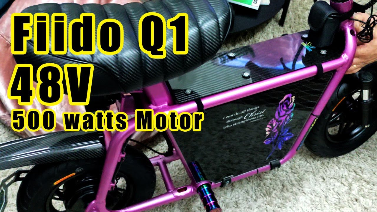 First Look at Fiido Q1 48V 500Watts Motor | Dubai Build by CHEF MECHANIC of Dubai