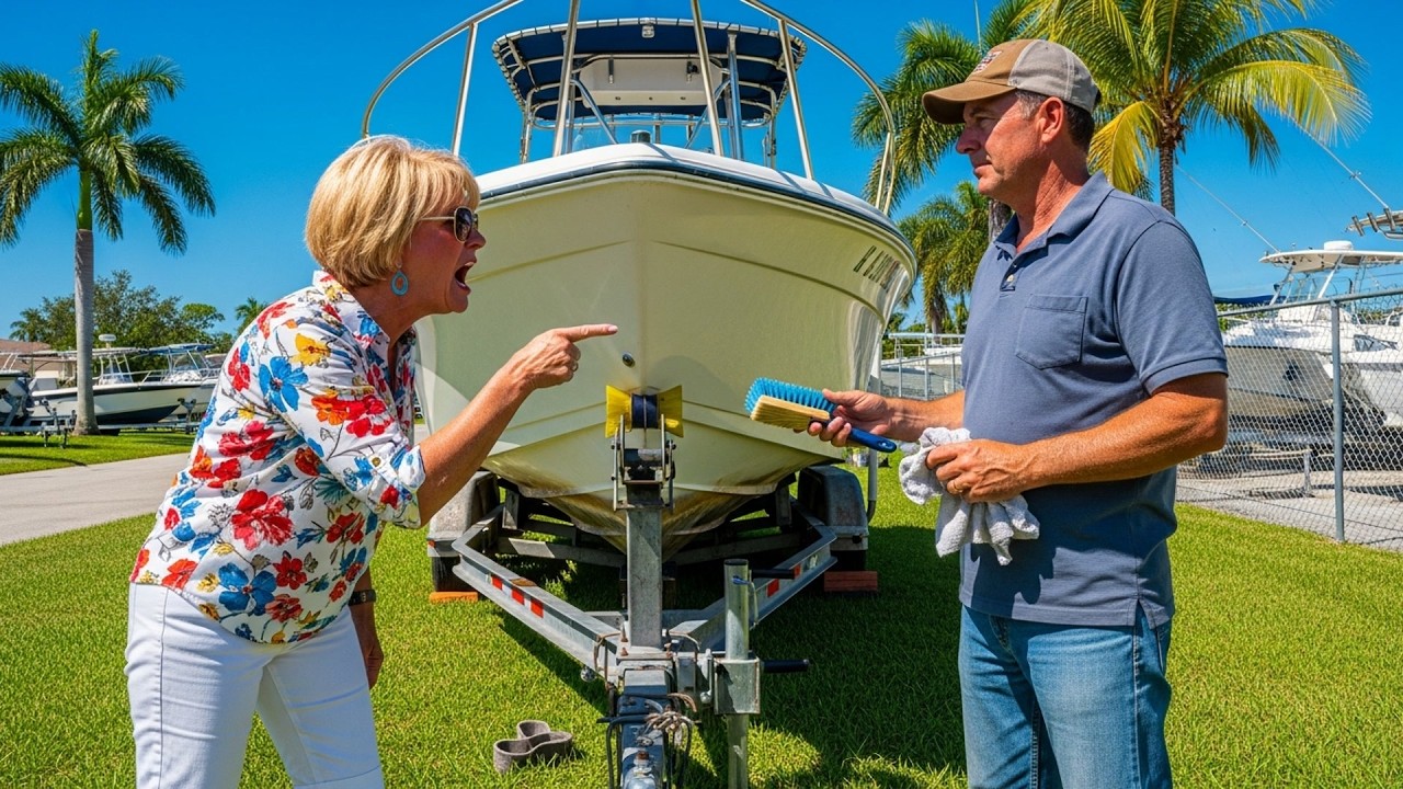 HOA Karen Complained About My Boat, Code Allows It And I Own The Storage Lot They All Use