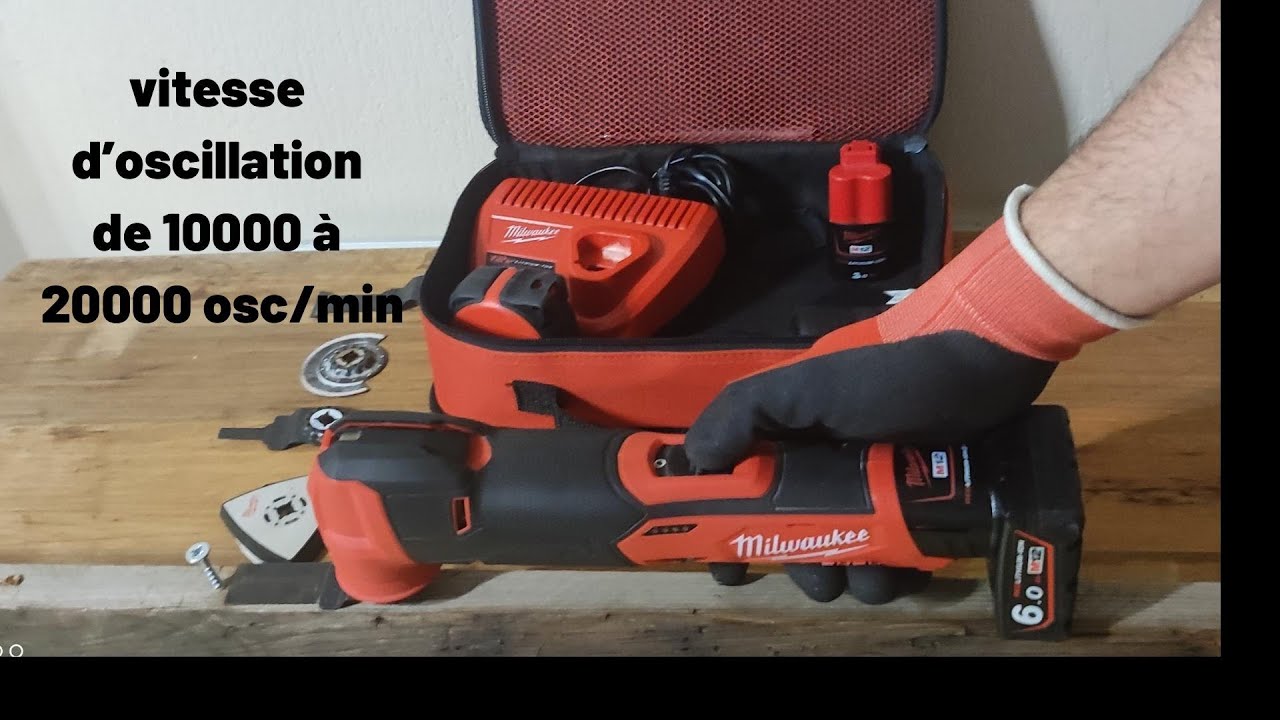le meilleur outil multi fonction MILWAUKEE M12 FMT . présentation et test .