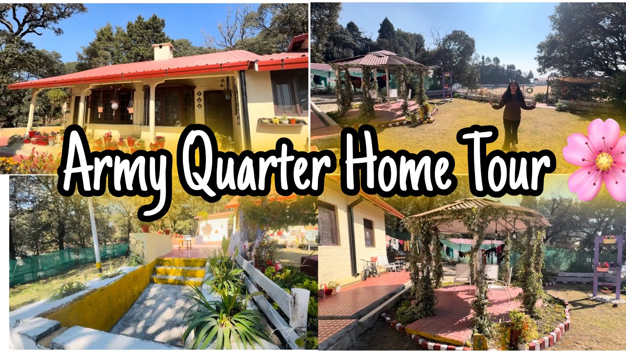 Army Officer Accommodation |Part 2| Humara Sarkari Ghar | low budget mein decoration ideas#hometour 