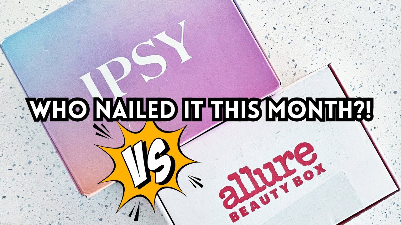 Распаковка Allure против Ipsy за октябрь 2025 года | Кто отличился в этом месяце?