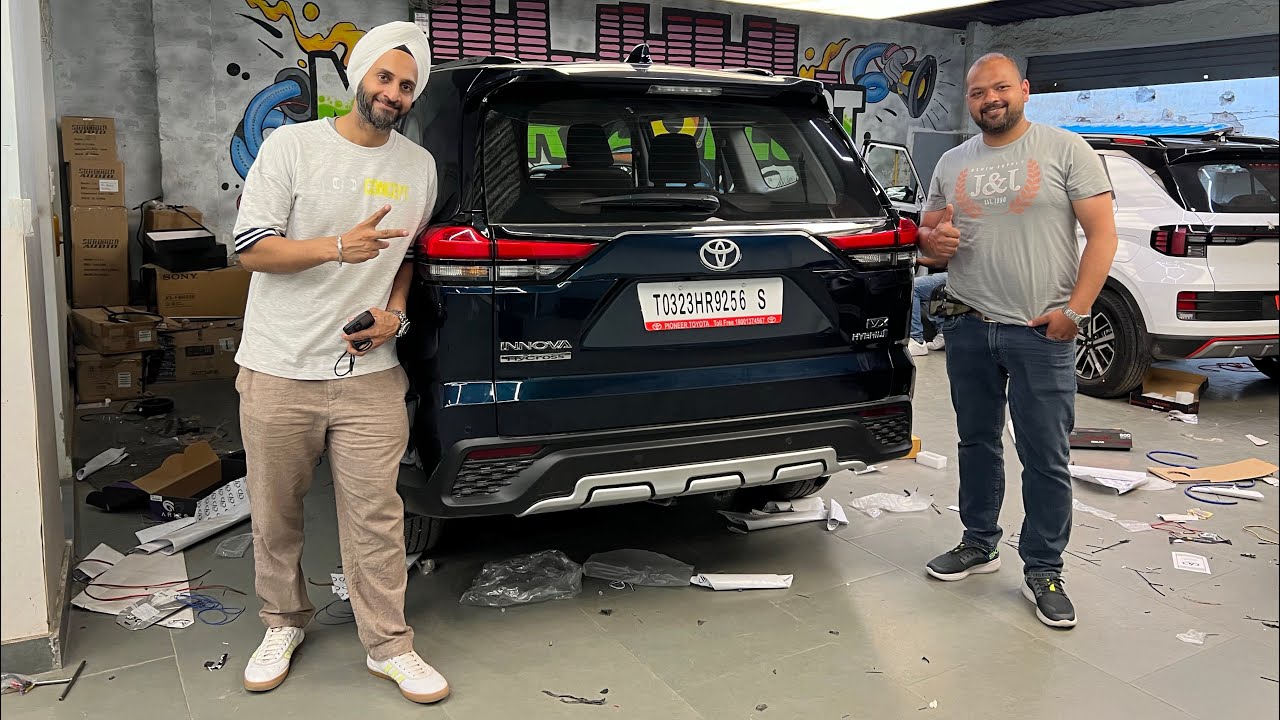 India's First Toyota Hycross To Get This | Audio Upgrade For Hycross | Toyota Hycross Modification