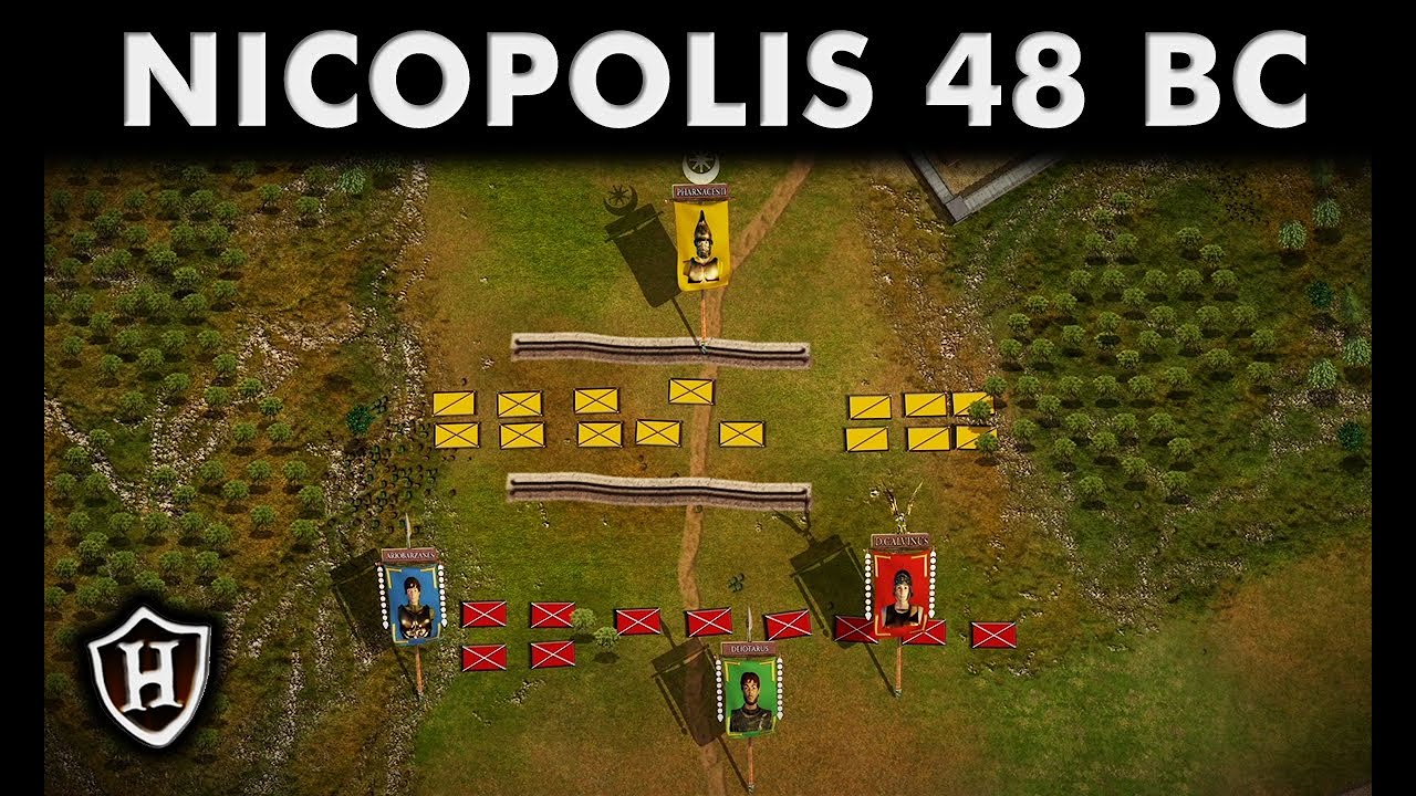 Битва при Никополе, 48 г. до н. э. ⚔️ Понт бросает вызов Риму