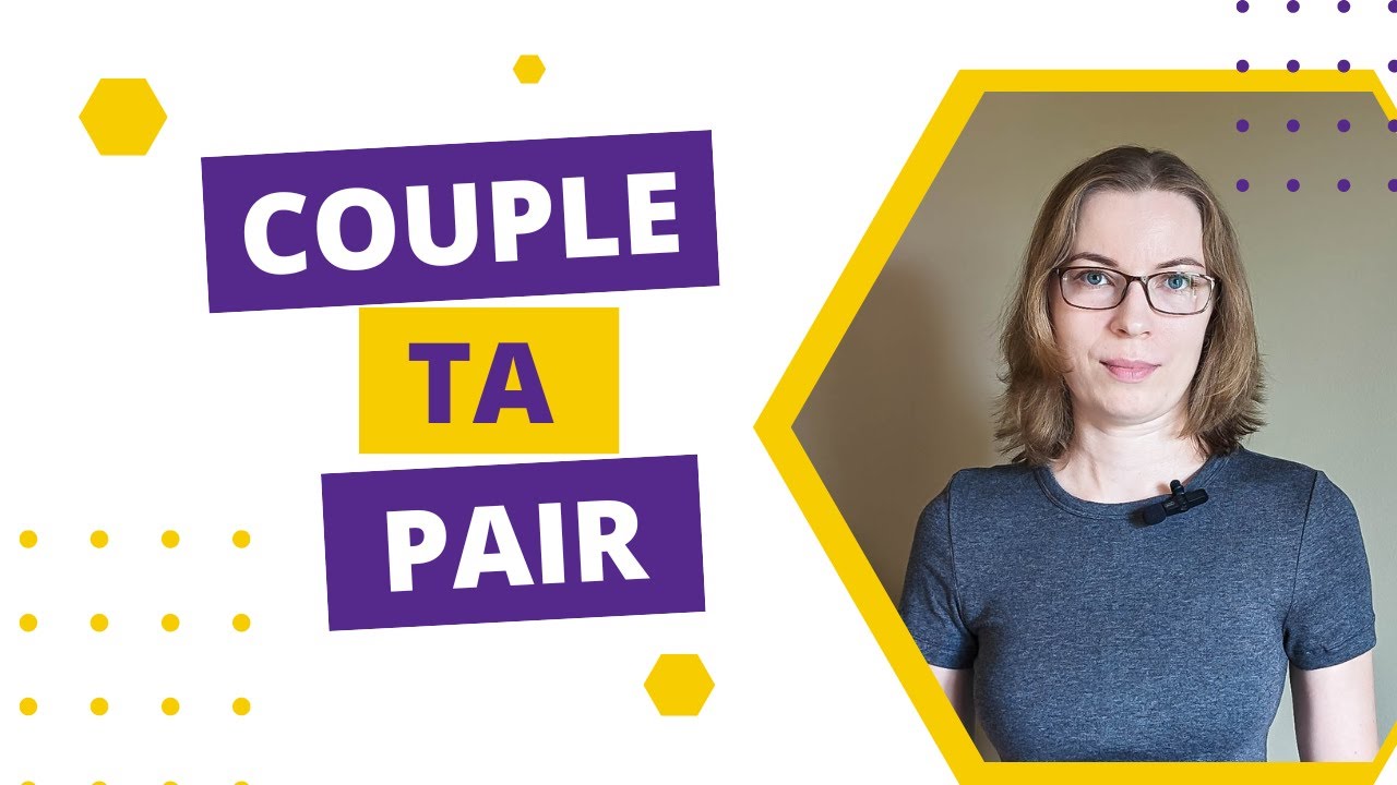 Пара англійською: pair чи couple?