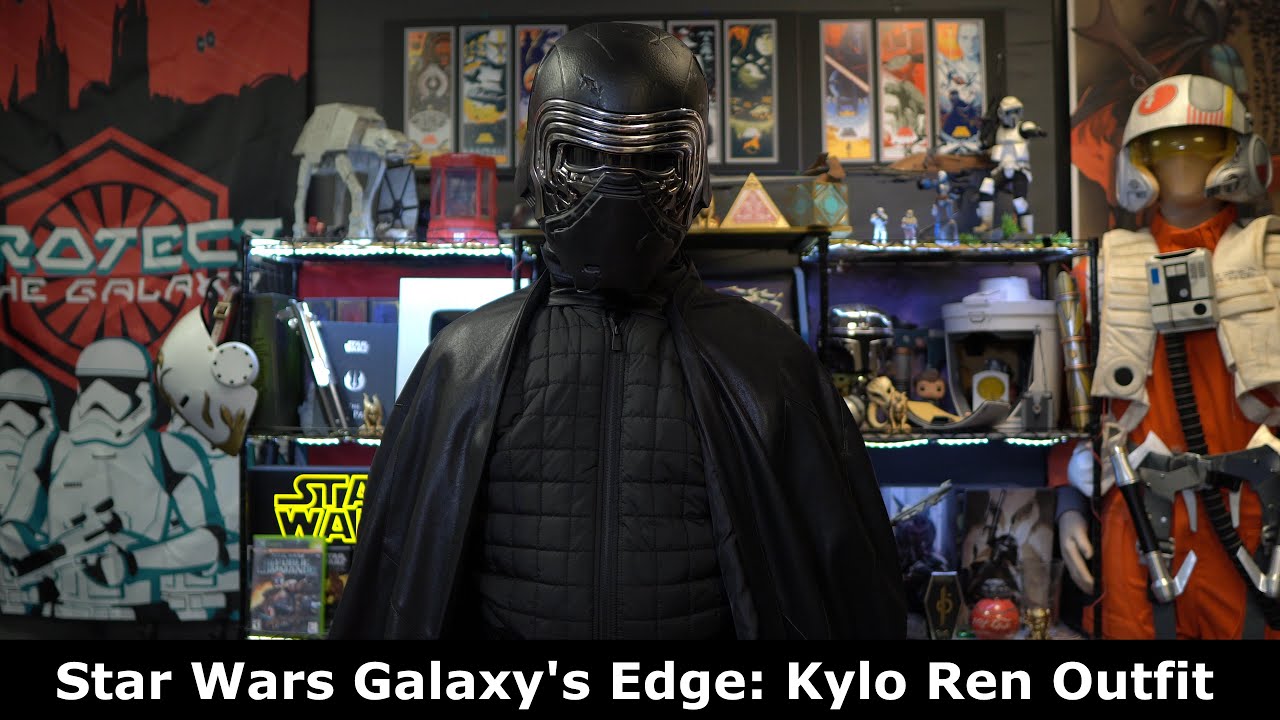 Star Wars Galaxy's Edge: Kylo Ren's outfit ( Jacket, Belt, Cape )