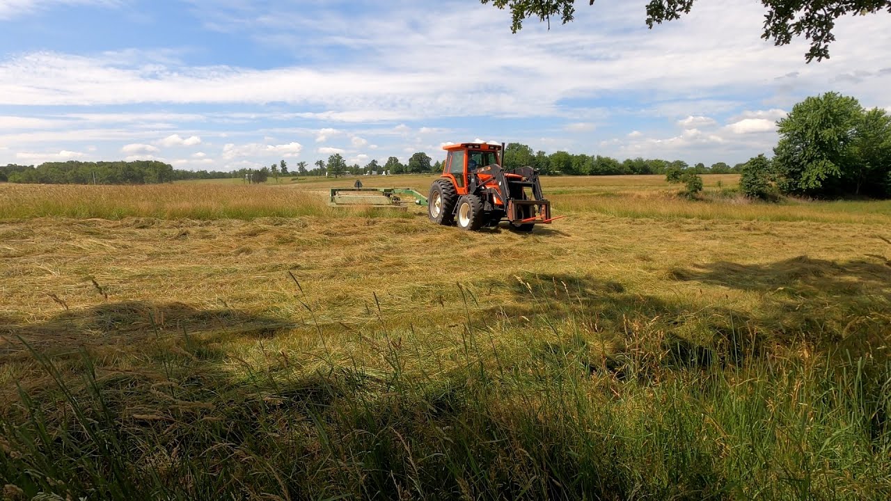 Making hay on a first generation farm 