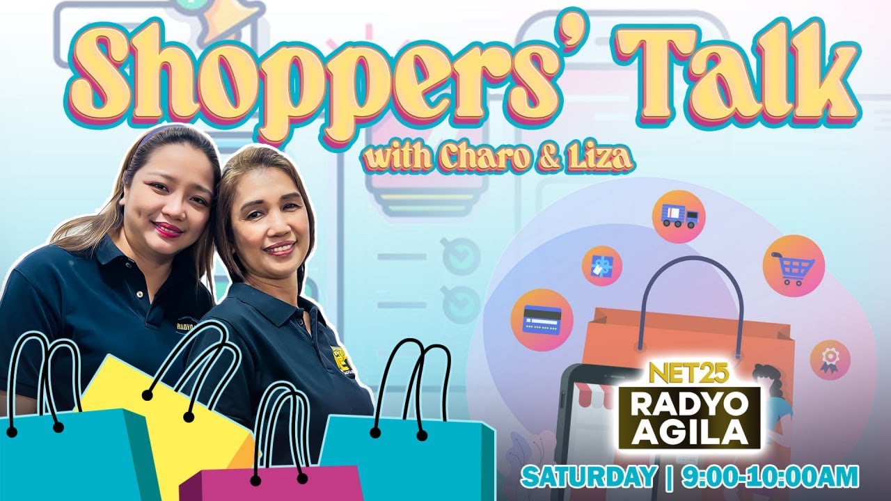SHOPPERS' TALK | Saturday | January 24 | 9:00 AM