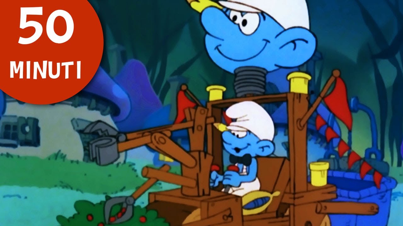 50 Minuti di Puffi • Le Invenzioni del Puffo Inventore! • I Puffi