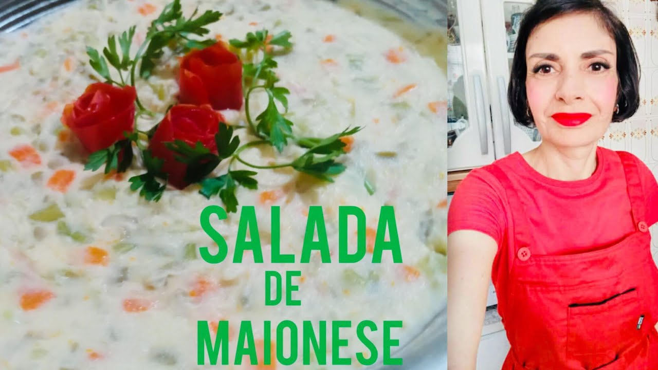 SALADA DE MAIONESE  RECEITA PRÁTICA E MUITO FÁCIL DE FAZER 