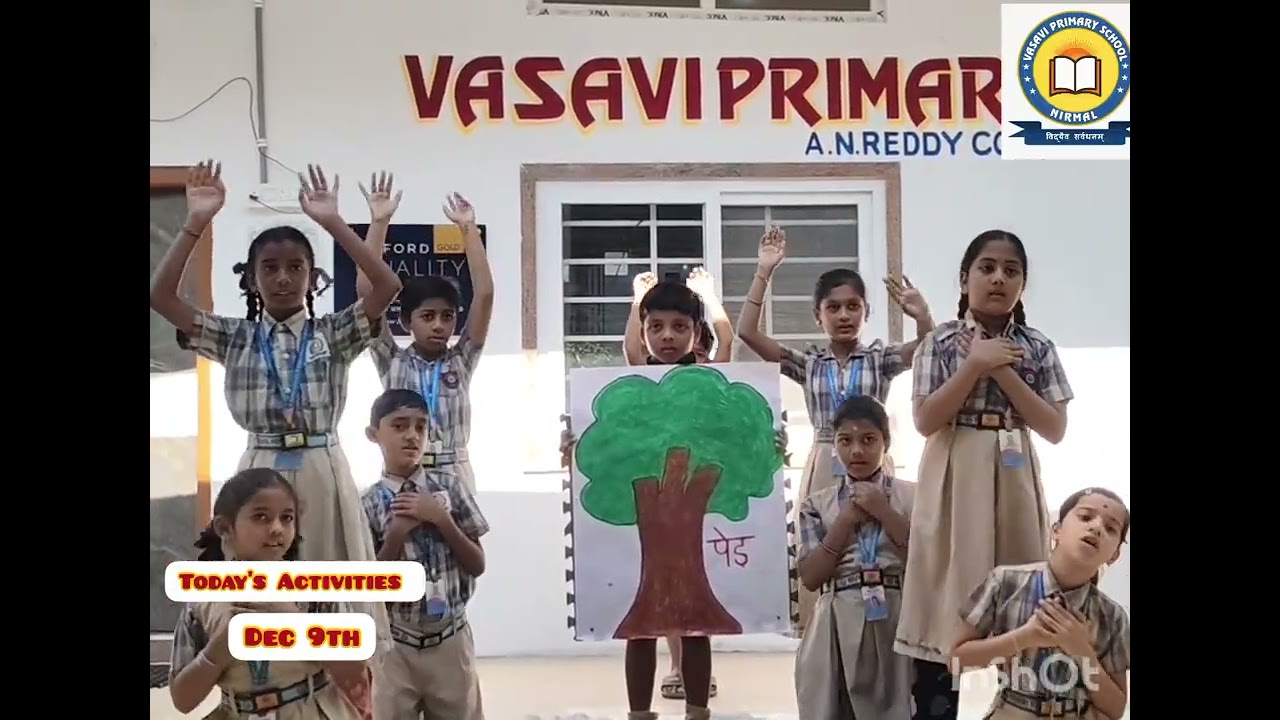#vasaviprimaryschool#today's Activities #Dec 9th