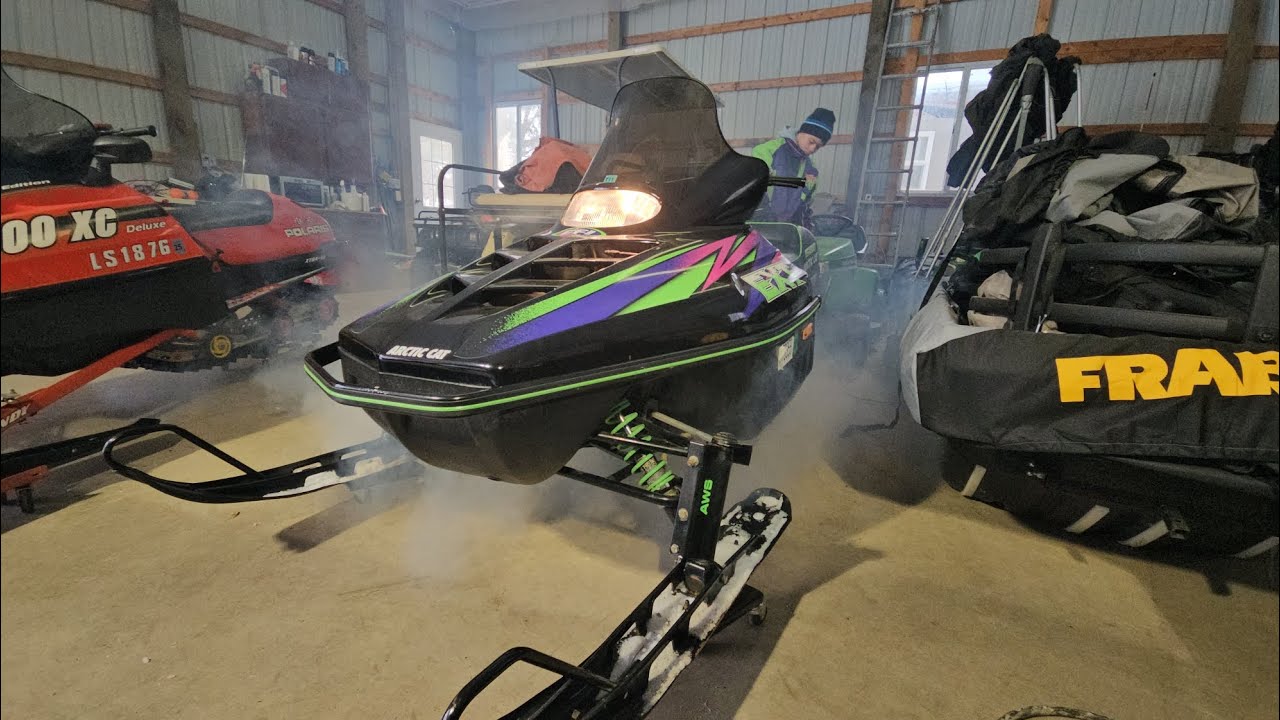 cold starting snowmobiles and fourwheelers
