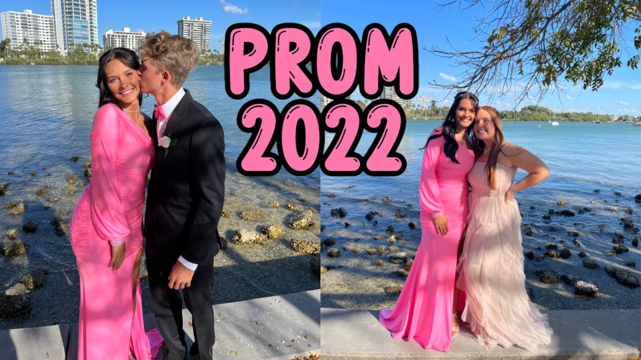 MY CLASS OF 2022 SENIOR PROM! GET READY WITH ME FOR PROM! EMMA AND ELLIE