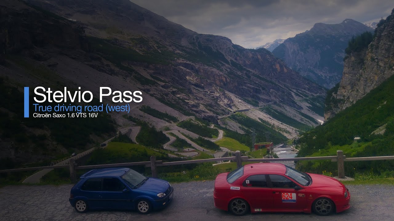 Stelvio Pass - West Part | Citroën Saxo VTS 16V | Road Trip 2019 | PURE-Sound Onboard