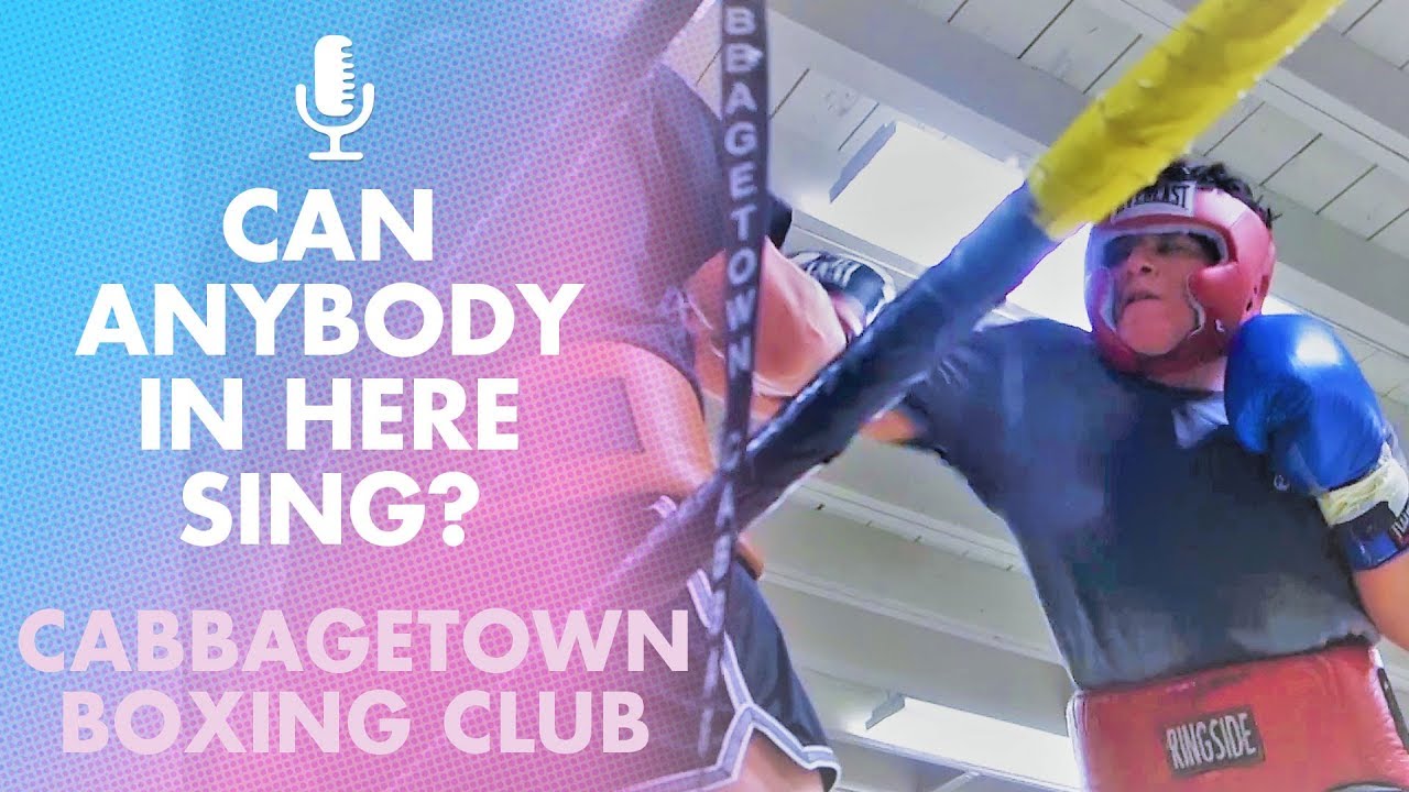 Steve & Alexandra search for singing talent at the World Famous CABBAGETOWN BOXING CLUB.