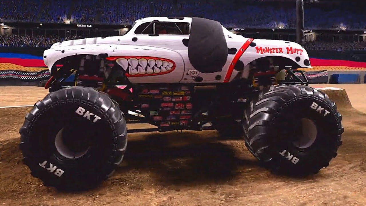 Monster Jam Showdown – Old‑School Truck Freestyle (PS5 4K | Multiple Runs)