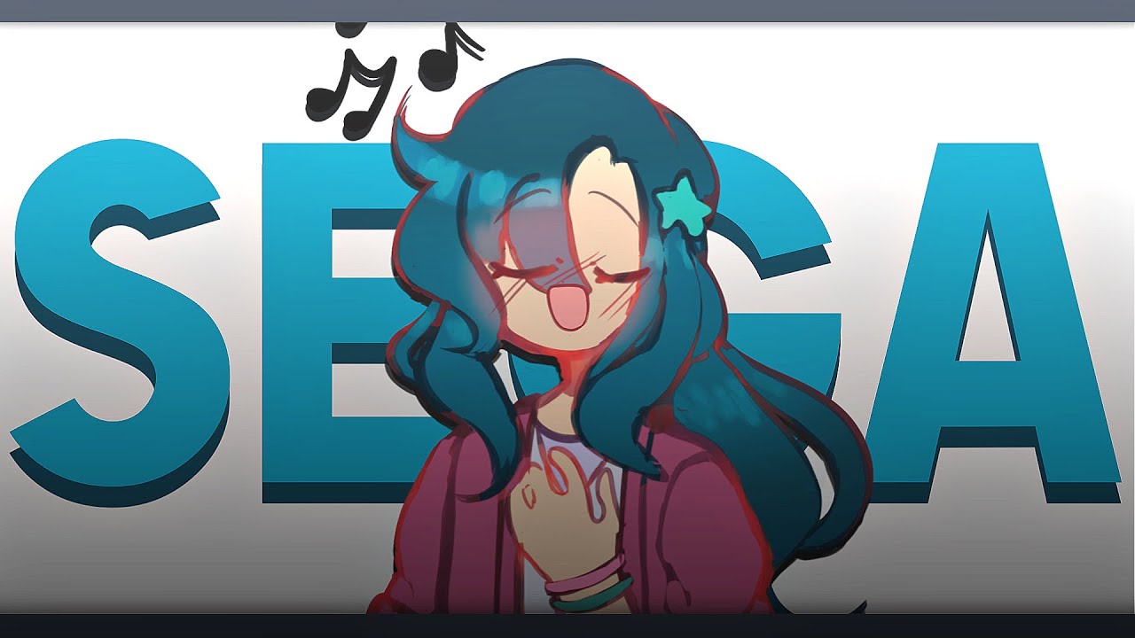【TMF🎵】SEGAAA🎶🎤||⚠️Flash Warning⚠️|| Ver 2 || Animation || Milkibun ||