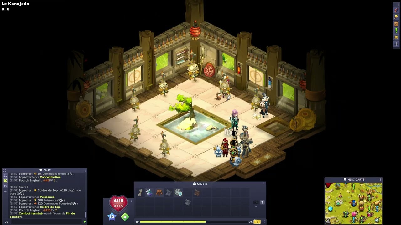 Mon premier Iop Terre niveau 200  stuff low cost - La Colère à +4000, quel kiff sur Dofus !