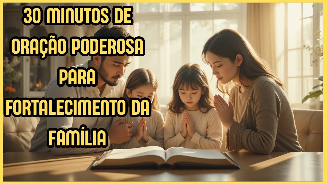 ORAÇÃO DO DIA - PODEROSA ORAÇÃO PARA FORTALECIMENTO DA FAMÍLIA