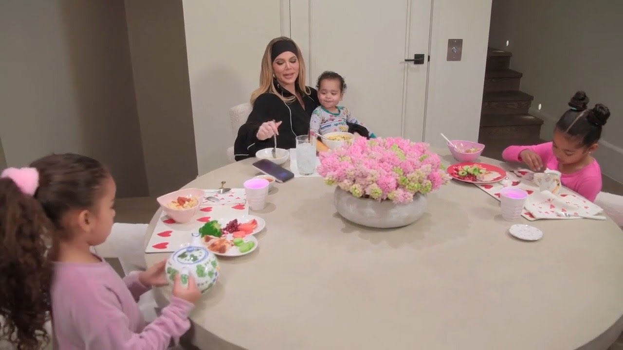 Khloe Kardashian explained why she spends a lot of time with her kids