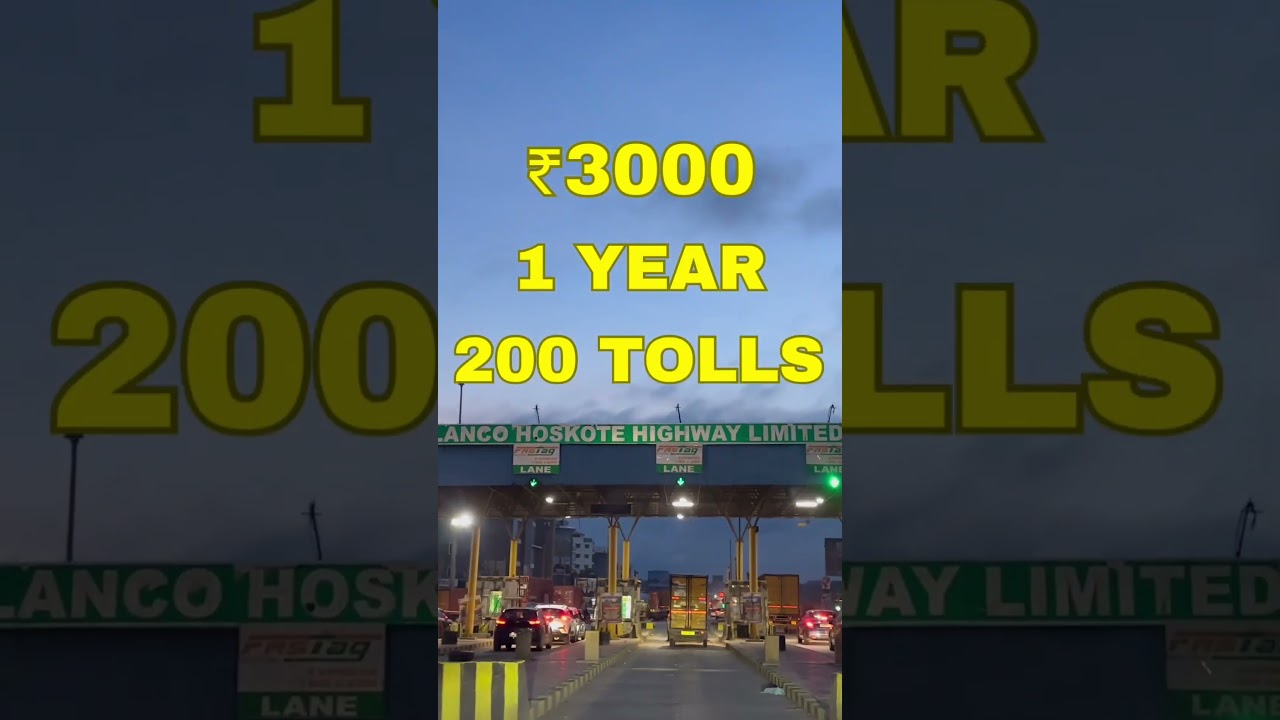 ₹3000 FASTag Annual Pass 🔥 200 Toll Crossings Free | NHAI New Annual Toll Pass Telugu 