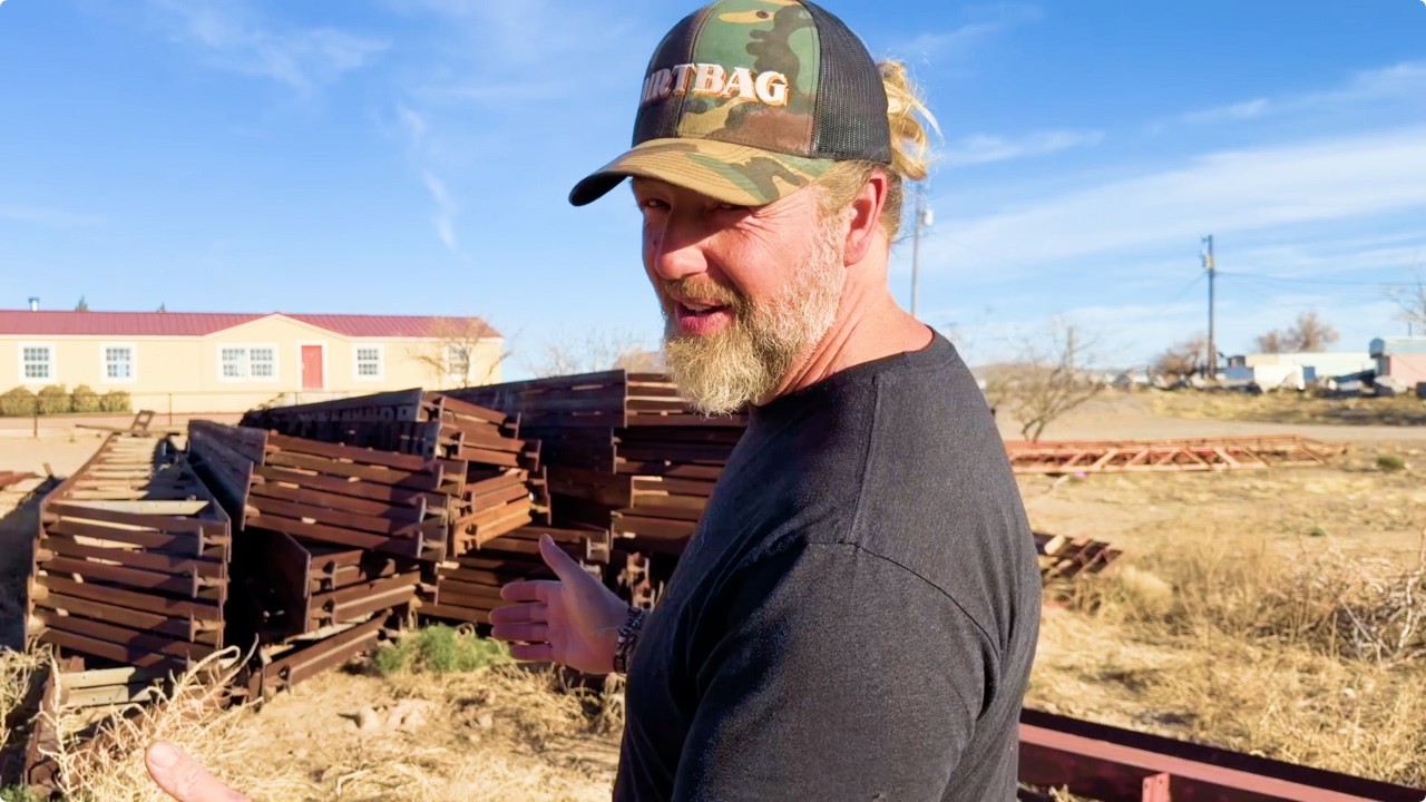 The HUNT BEGINS for Roofing Materials on the ROUNDHOUSE