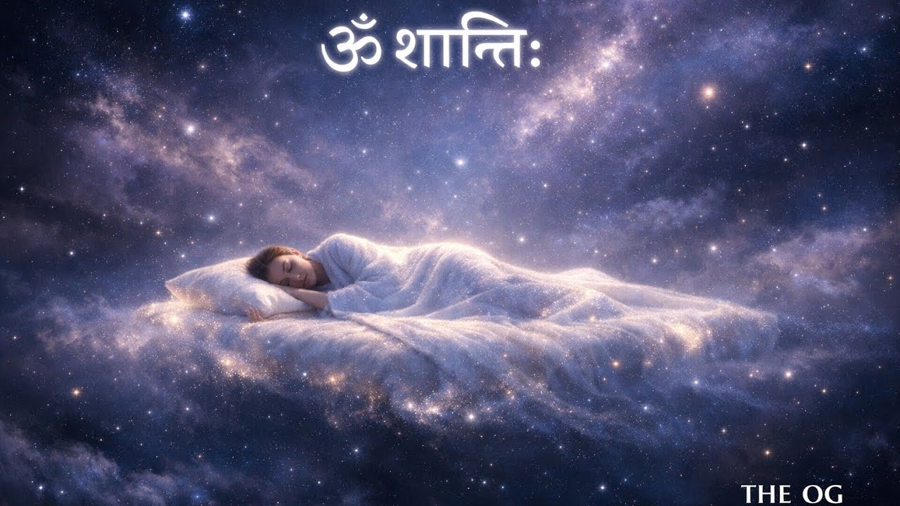 432Hz Deep Sleep Mantra Music 🌙 | ॐ शान्तिः शान्तिः | Insomnia Relief & Night Healing | THE OG