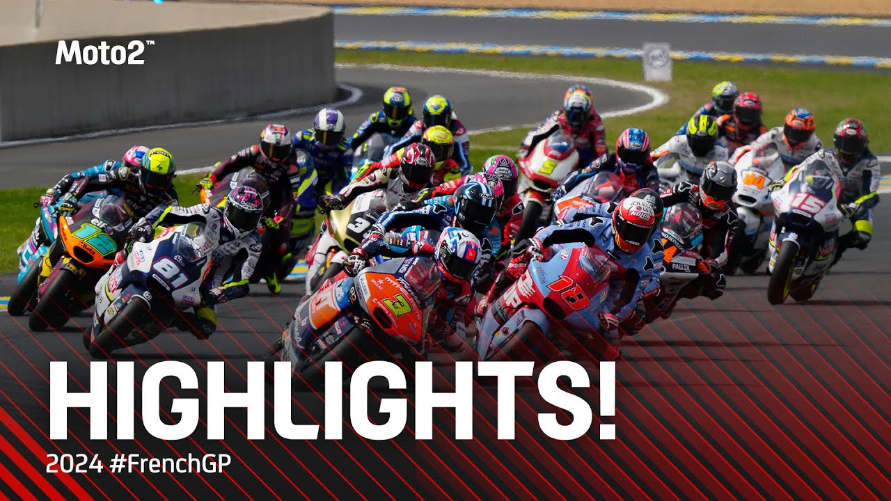 Moto2™ Race Highlights ⚔️ | 2024 #FrenchGP