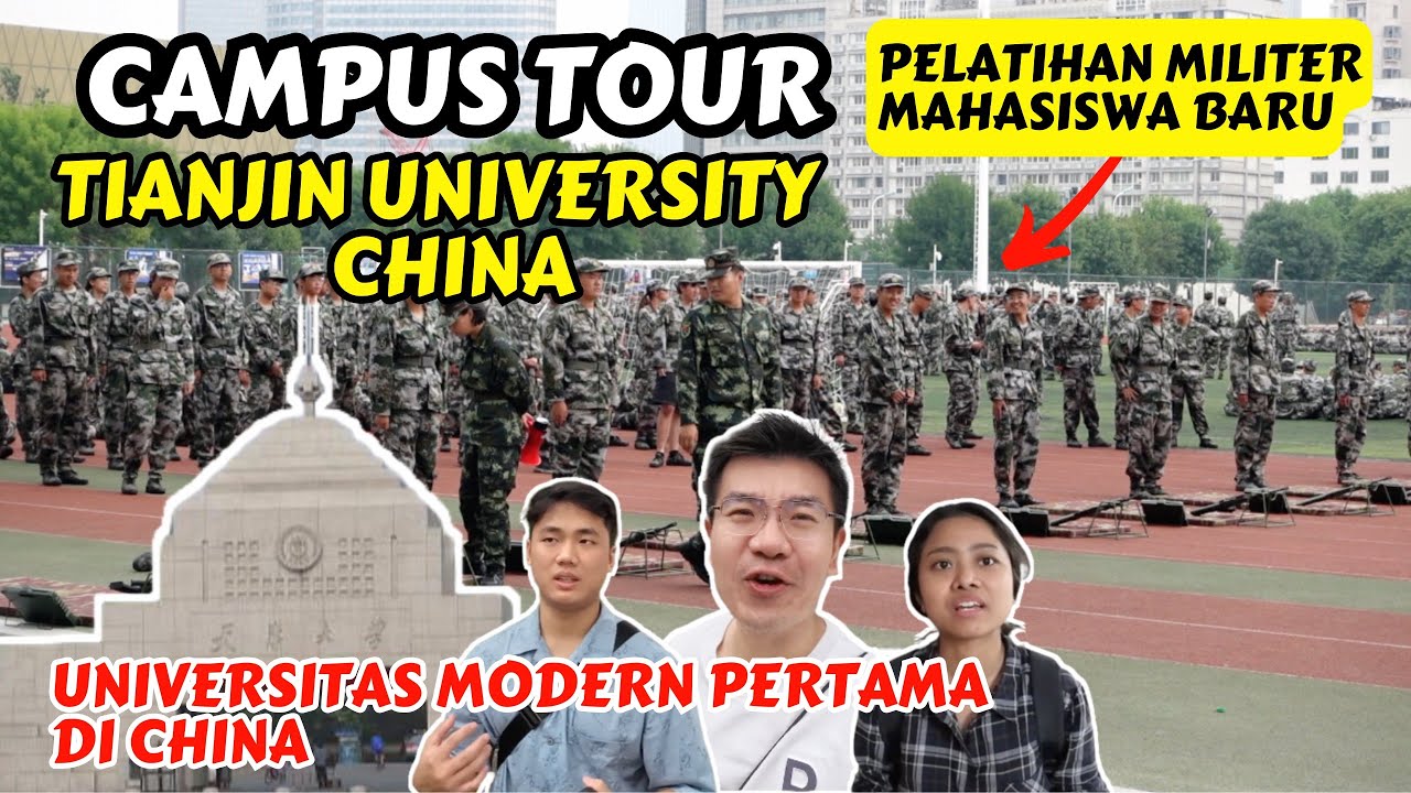 KELILING UNIVERSITAS MODERN PERTAMA DI CHINA - TIANJIN UNIVERSITY | KANTIN, ASRAMA, FASILITAS