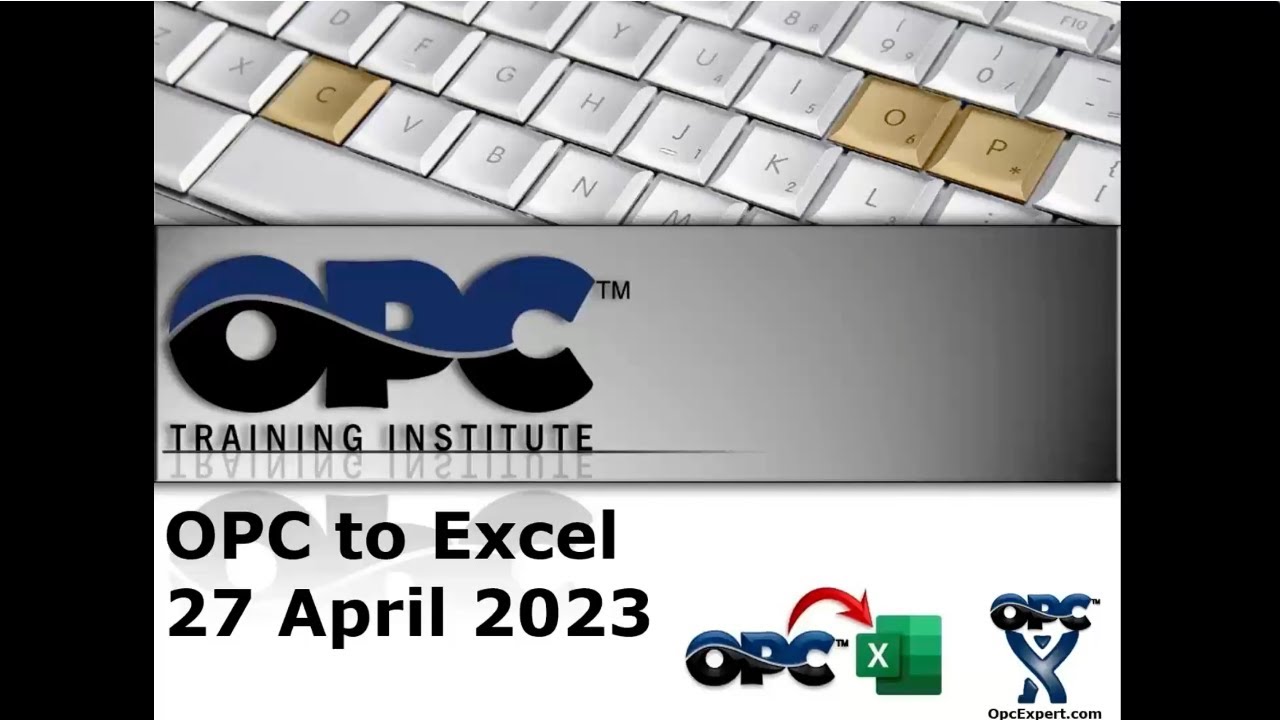 Webinar - OPC to Excel 2023