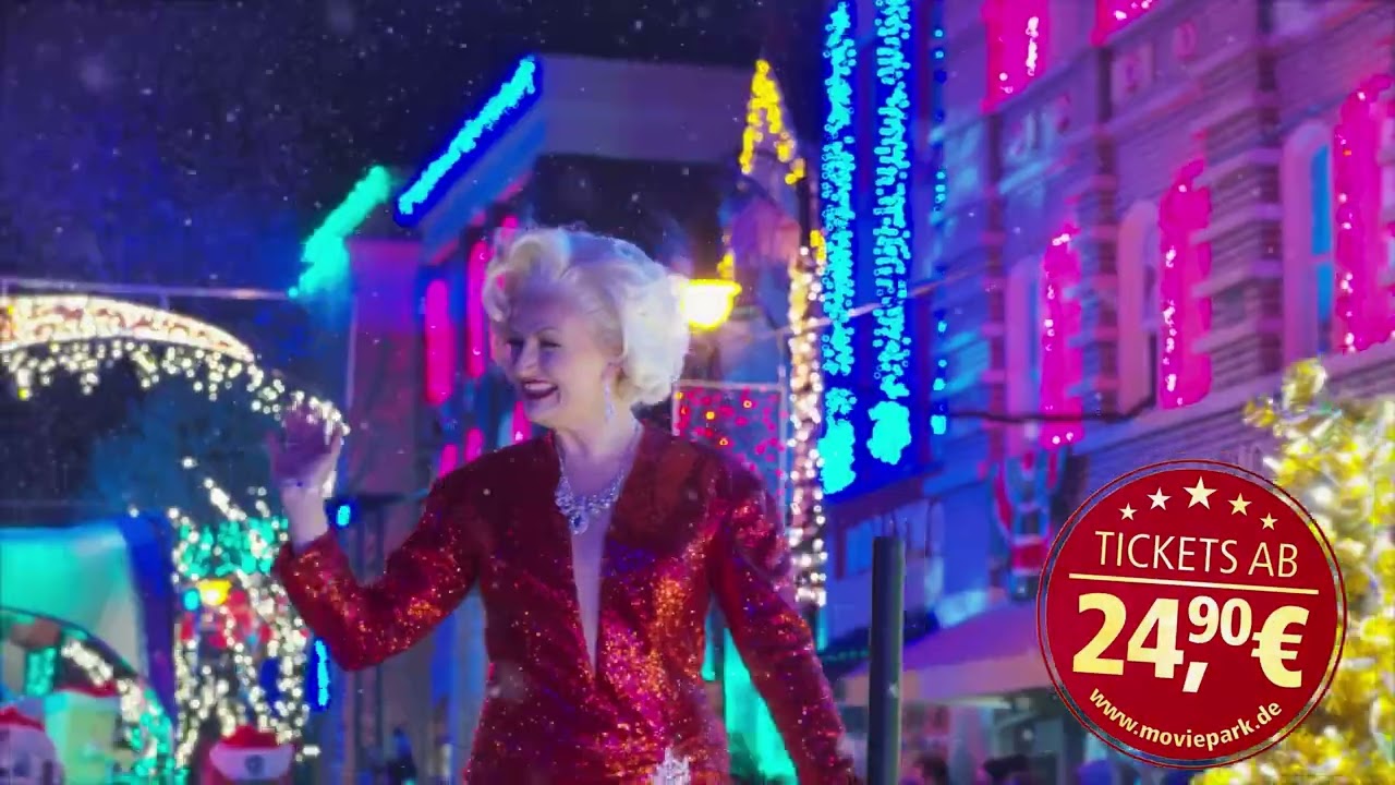 There is no business like snow business! | Movie Park's Hollywood Christmas