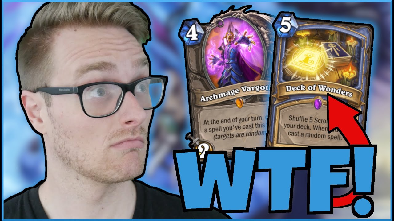 RNG DESTROYED HEARTHSTONE? | Deck of Wonders QUEST MAGE  | Ashes of Outland | Wild Hearthstone