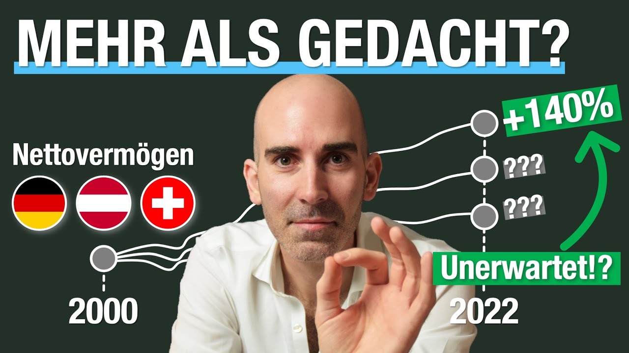 Privatverm&ouml;gen DE, AT und CH im Vergleich