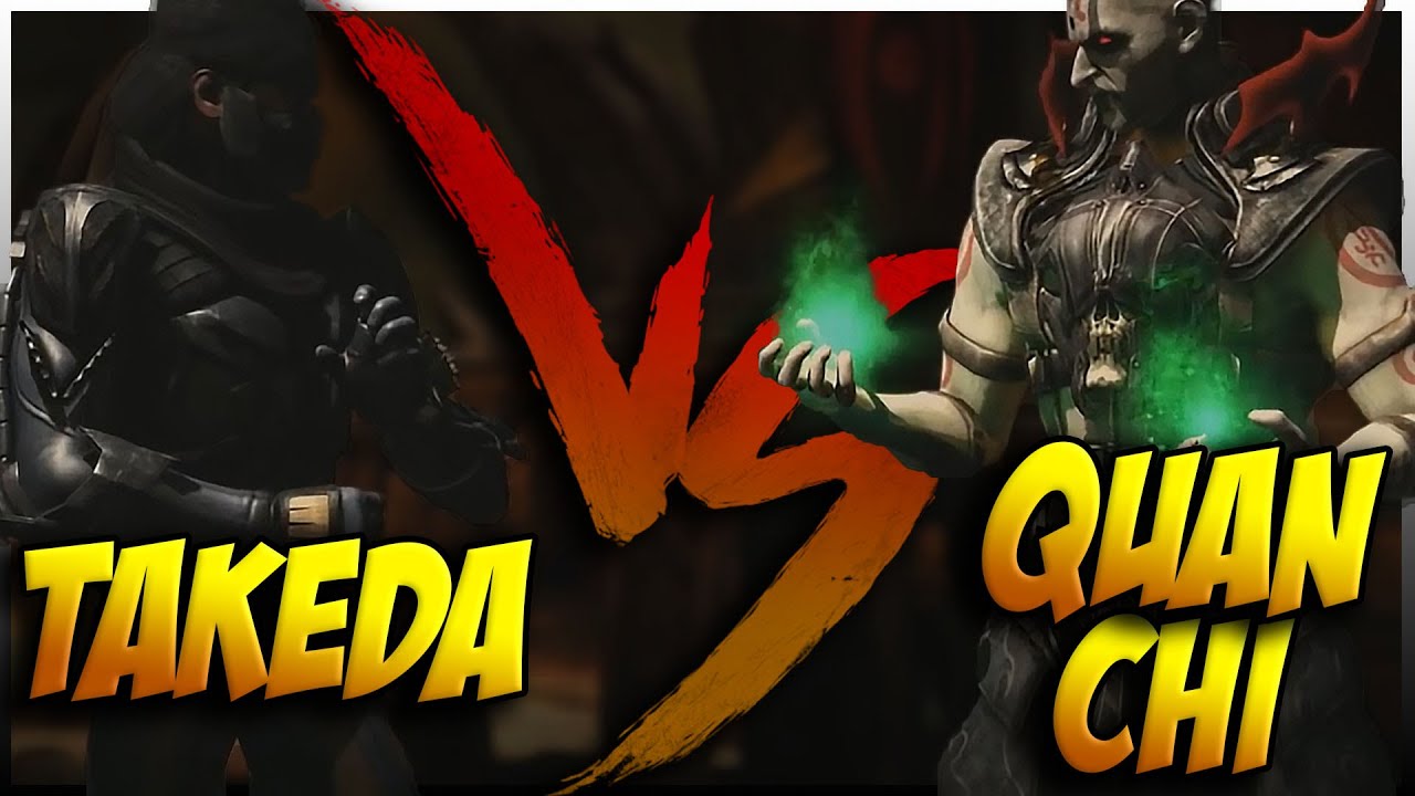 Gameplay do TAKEDA e QUAN CHI em CAMPEONATO! - Analisando antes do MK1