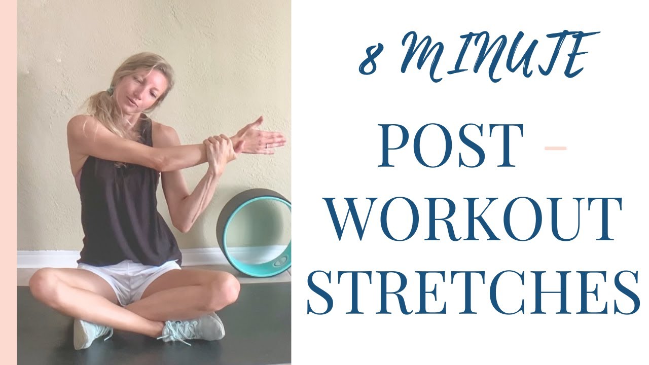 8 MIN POST-WORKOUT STRETCHES | FULL BODY | Nina Elise Yoga & Fitness