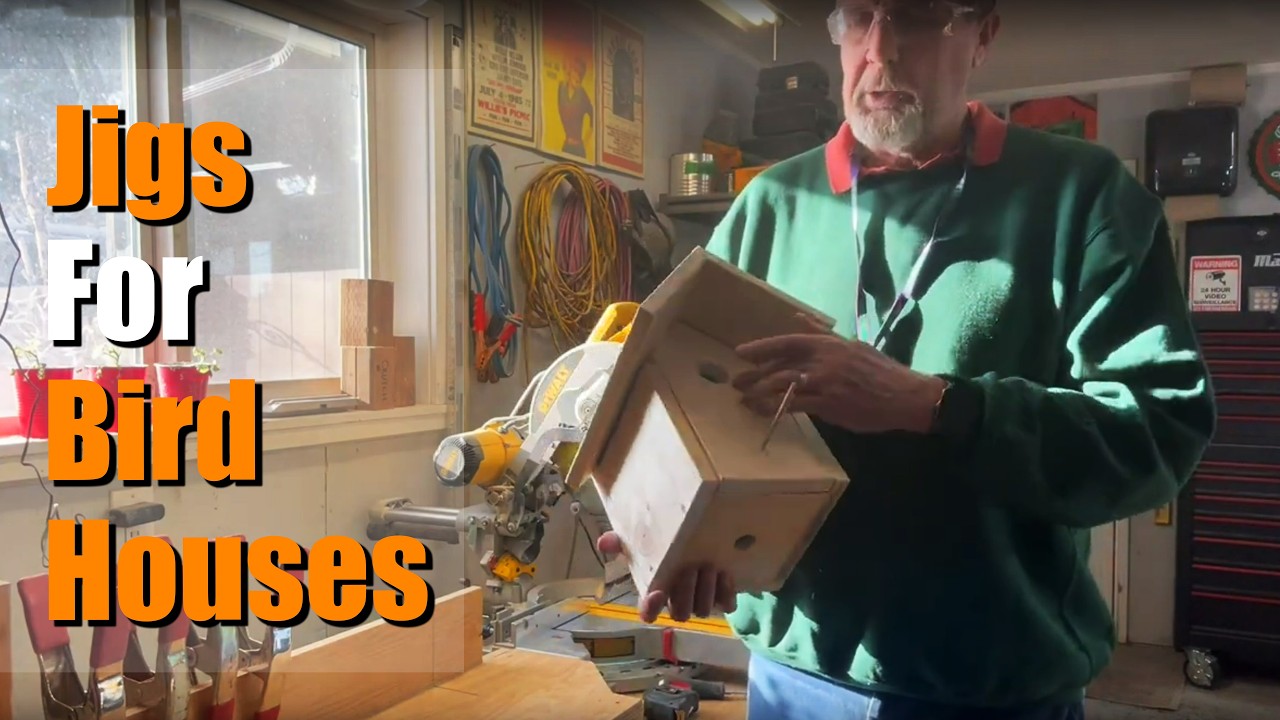 Jigs to build multiple birdhouses | DIY Birdhouse Assembly Jigs