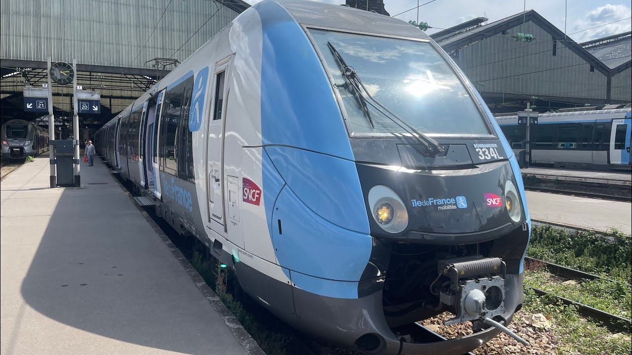 Trajet de Paris Saint-Lazare à Mante-La-Jolie via Conflans-Sainte-Honorine sur le Transilien J