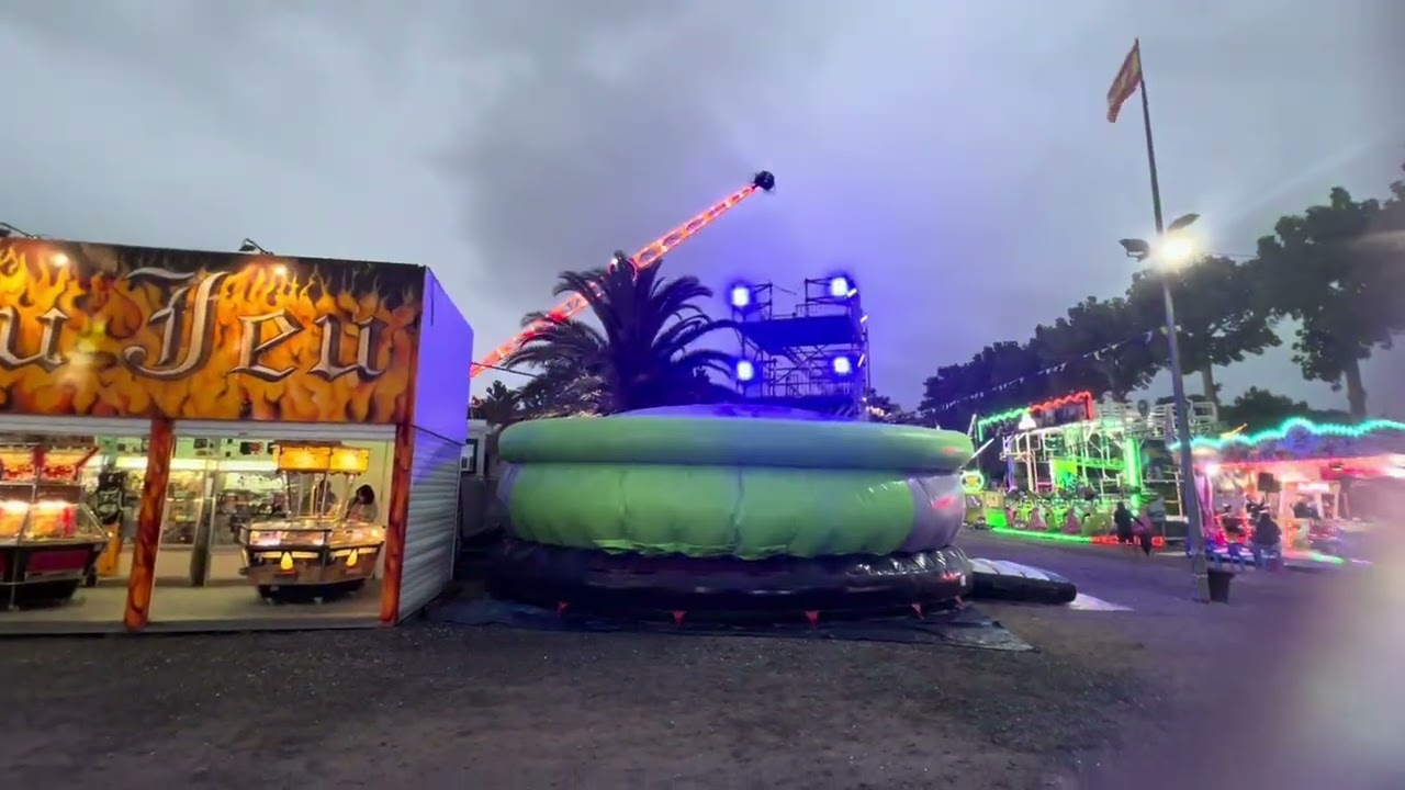 Penúltimo Vlog na França 🇫🇷, teve quermesse(parque) show de ilusionismo e até uma tourada🐂