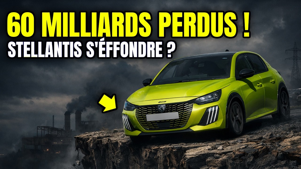CRASH HISTORIQUE : STELLANTIS ANNONCE DES PERTES COLOSSALES ! ENCORE !