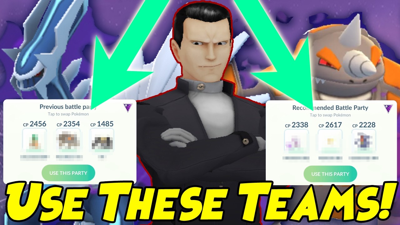 How to Beat Giovanni SHADOW DIALGA Team as a Beginner or Expert in Pokemon GO!