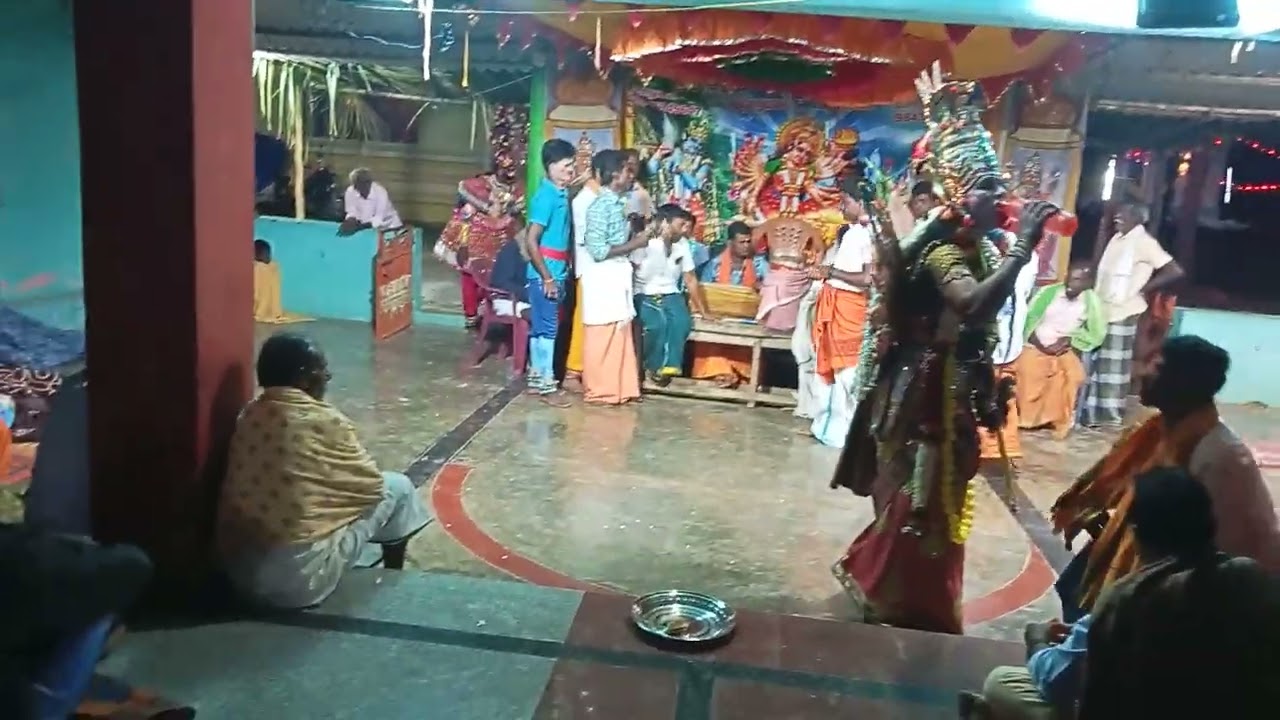 காளியம்மன்   வேடம்  கோவிந்தராஜ்  கல்லாவூர்