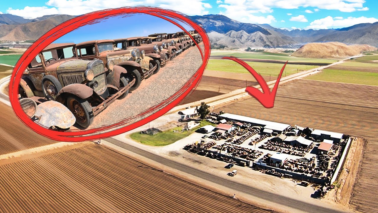 200 нереставрированных старинных автомобилей — эта коллекция невероятна!