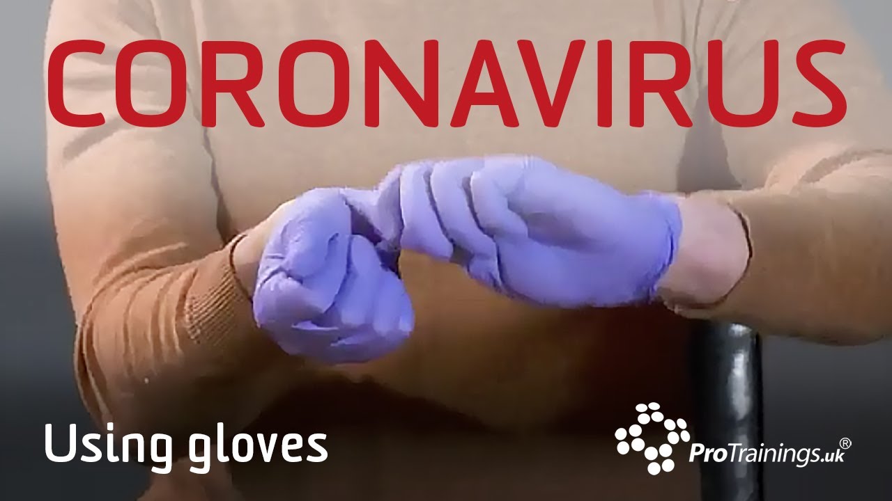 Using Gloves to Prevent Coronavirus from Being Transmitted