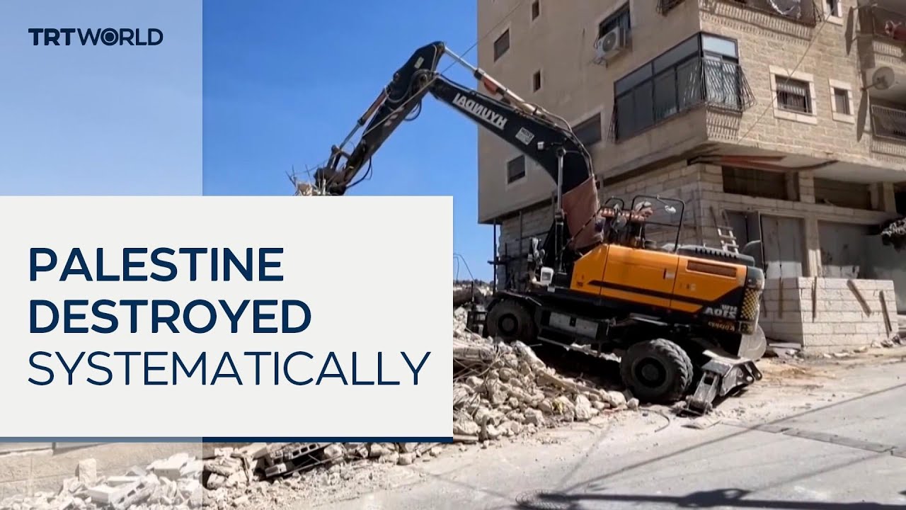Palestinians forced to demolish homes under Israeli permit system