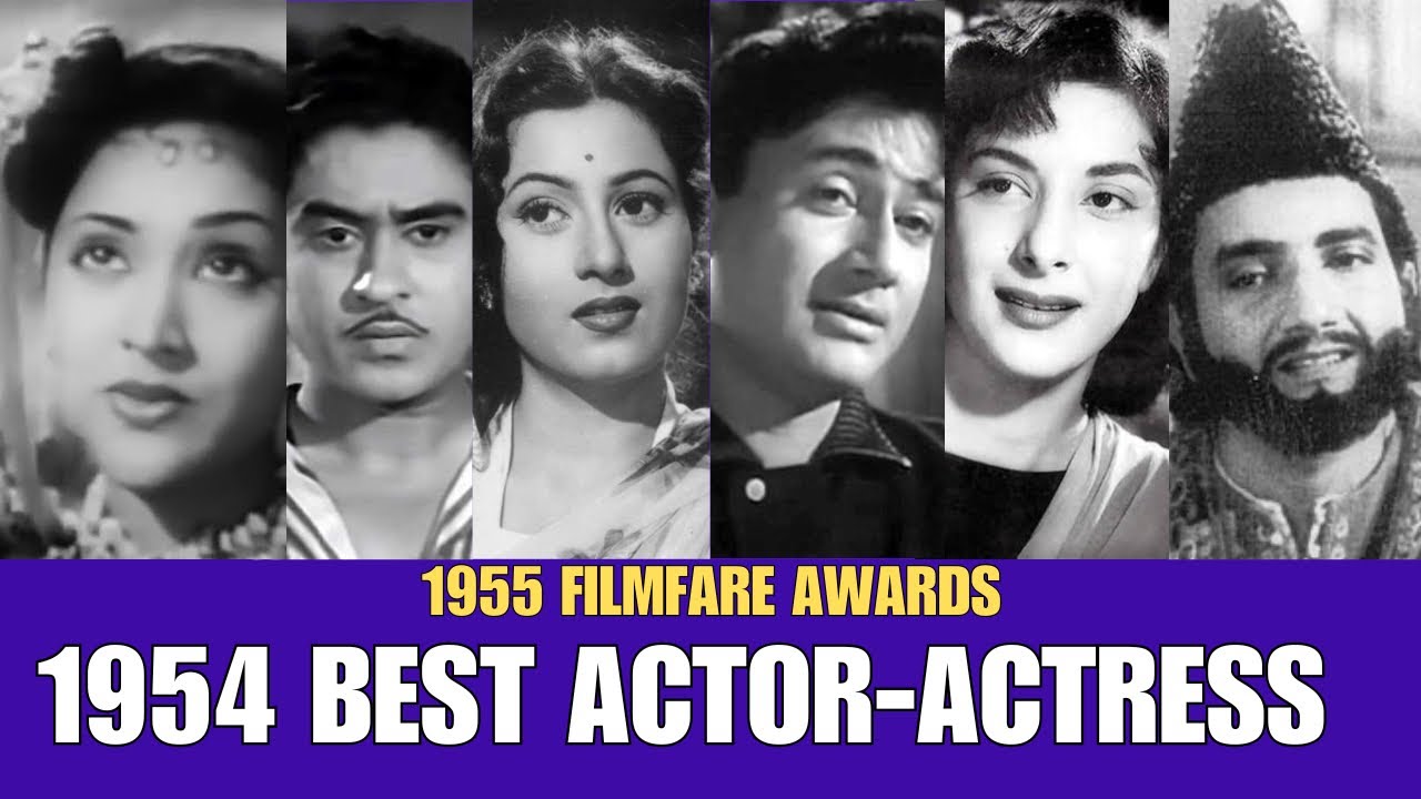 Best Actor & Actress Filmfares 1954/ FILMFARE/