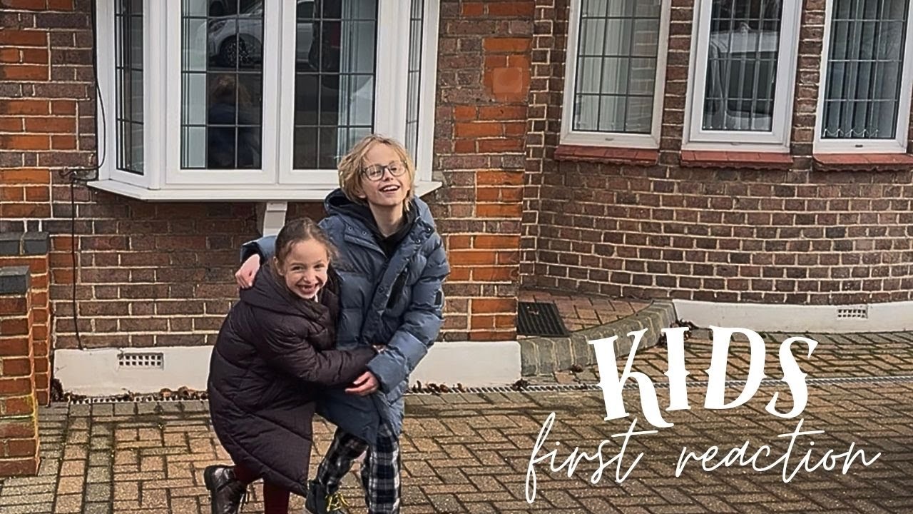 We Took the Kids to Our New House for the First Time 🥹