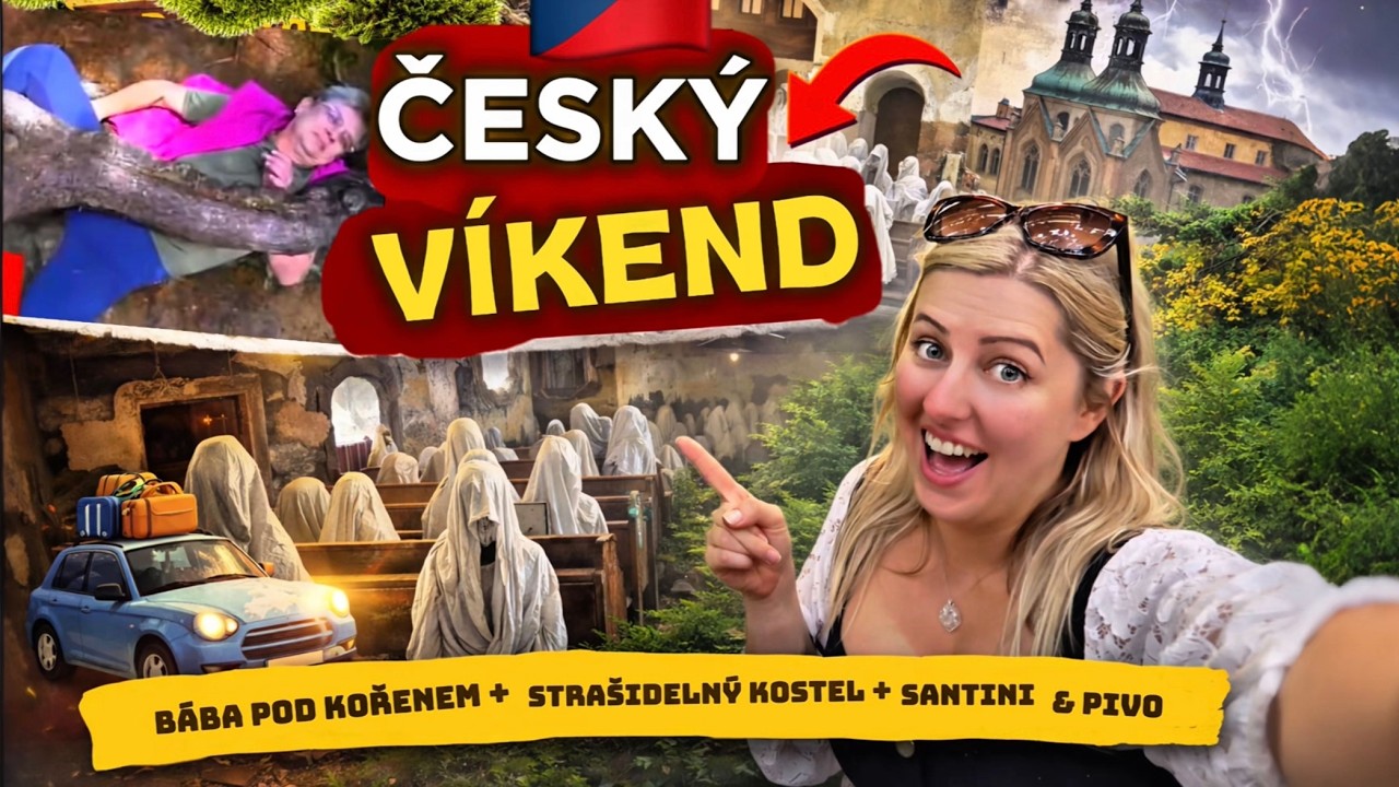 NEJPODIVNĚJŠÍ místa v Česku 🇨🇿 – posvátný kořen, pivní jeskyně 🍺  a kostel duchů 🕯️