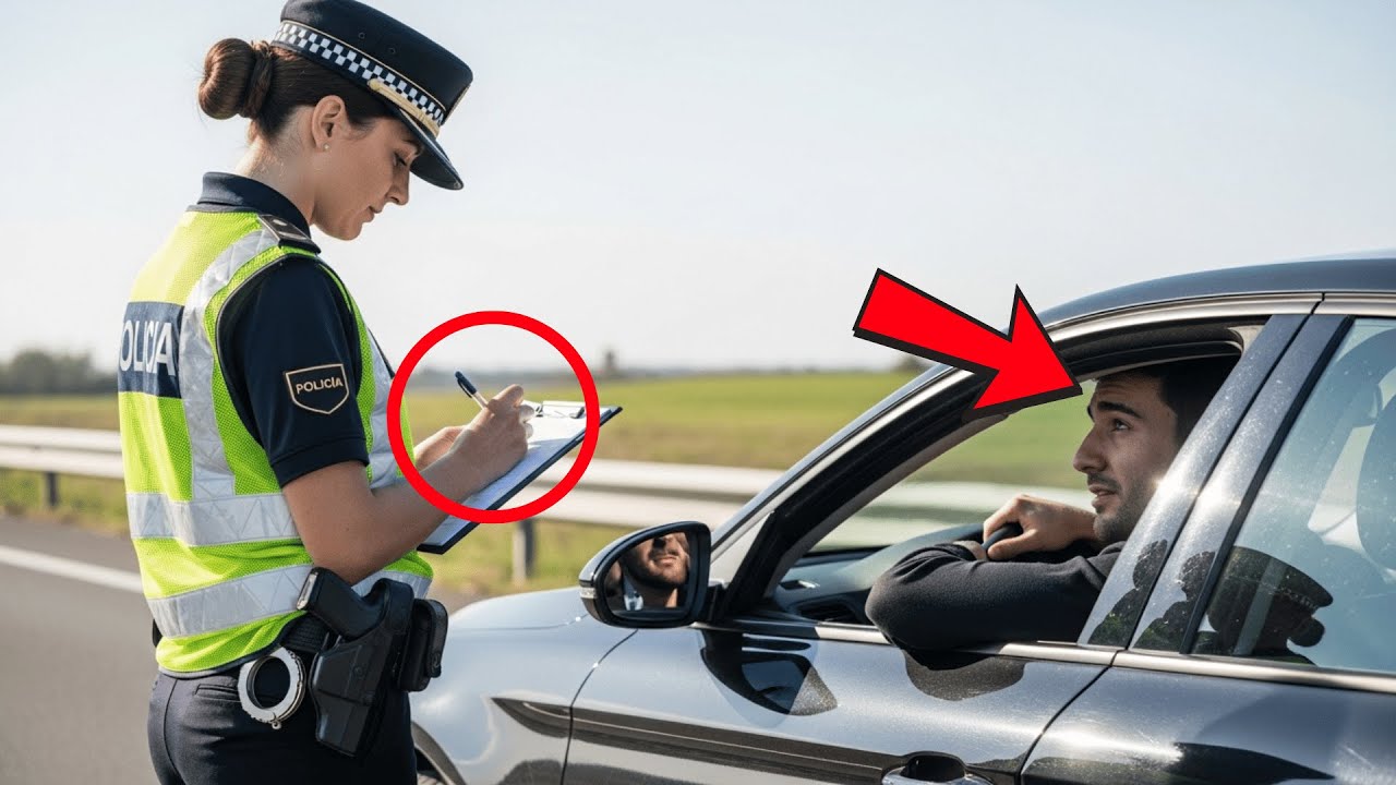 Agente De Tráfico Pone Una Multa — El Conductor Es El Hombre Que Le Cambió La Vida