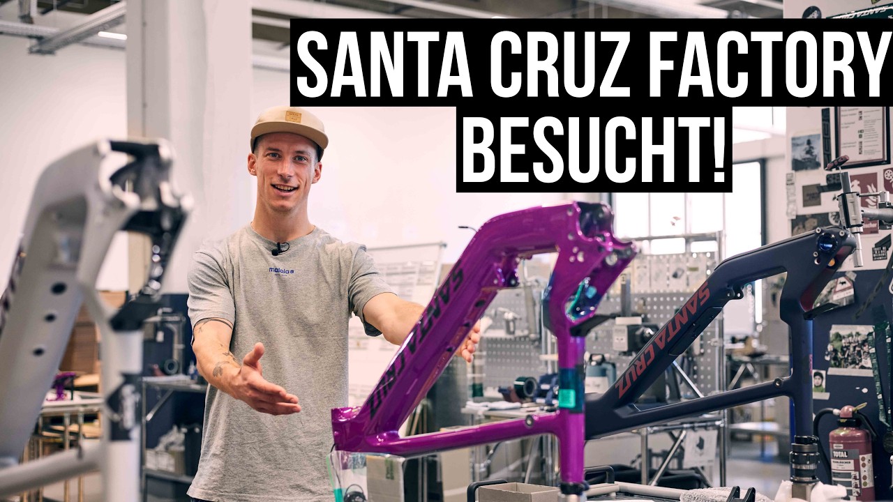 FACTORY TOUR bei SANTA CRUZ in Deutschland | Bike Produktion & Inside Out | Jasper Jauch