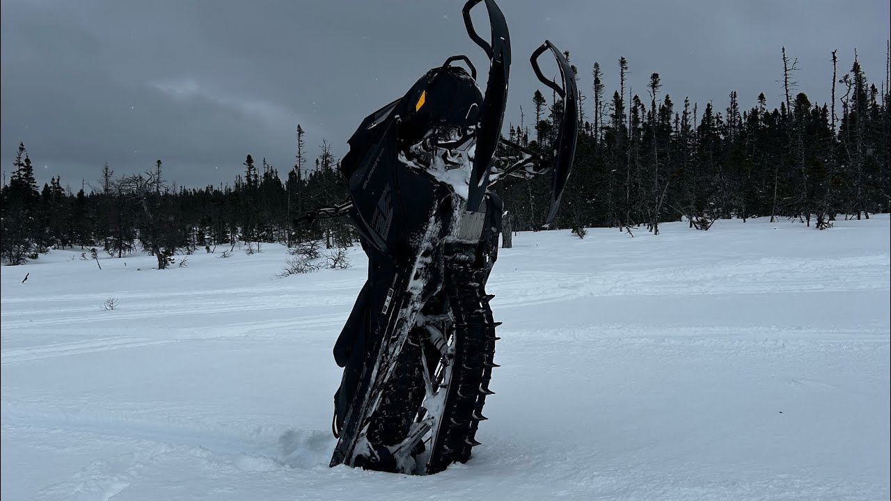 Backcountry exploring on summit 600r etec. 