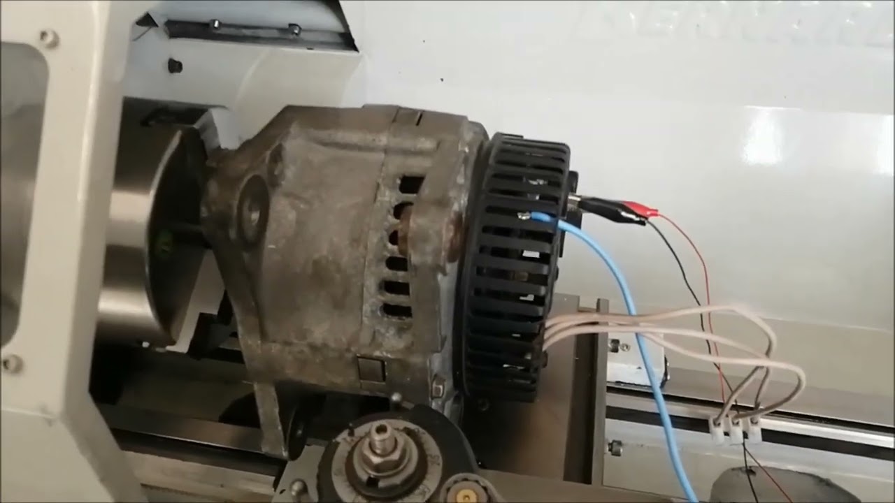 2. Auto Lichtmaschine als Generator Fertigstellung und Ergebnis